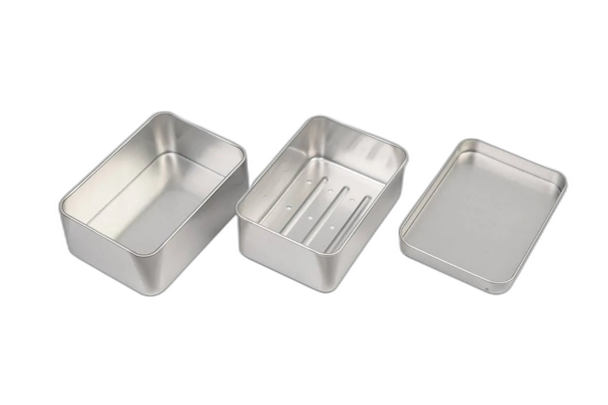 Porte-savon en aluminium