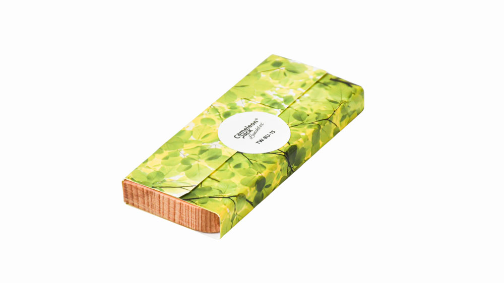 Séparateur haut de gamme en bois de hêtre pour boîtes à lunch
