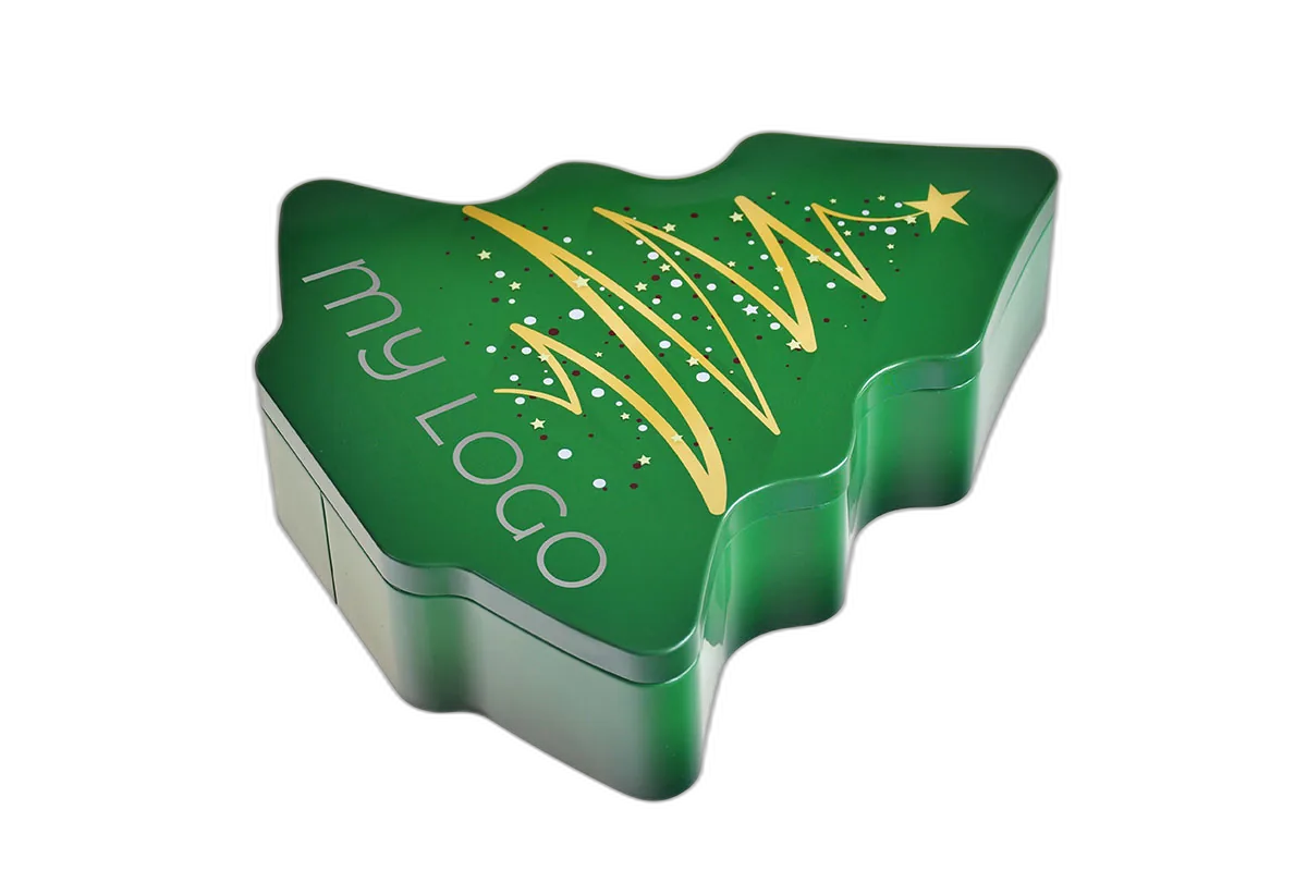 Boîte sapin de Noël personnalisable