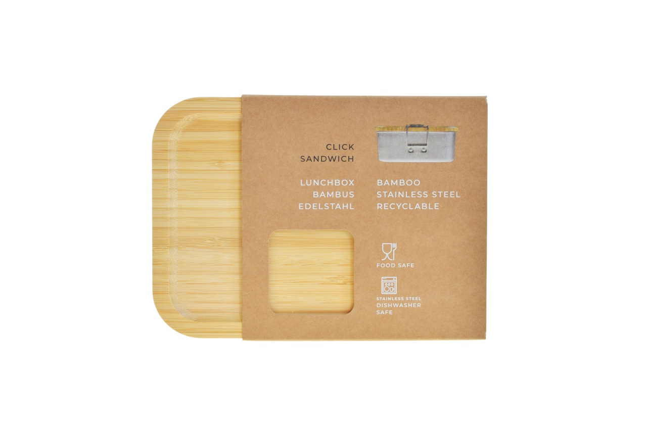 Emballage durable pour sandwichs avec couvercle coulissant – parfait pour logos et impressions personnalisés
