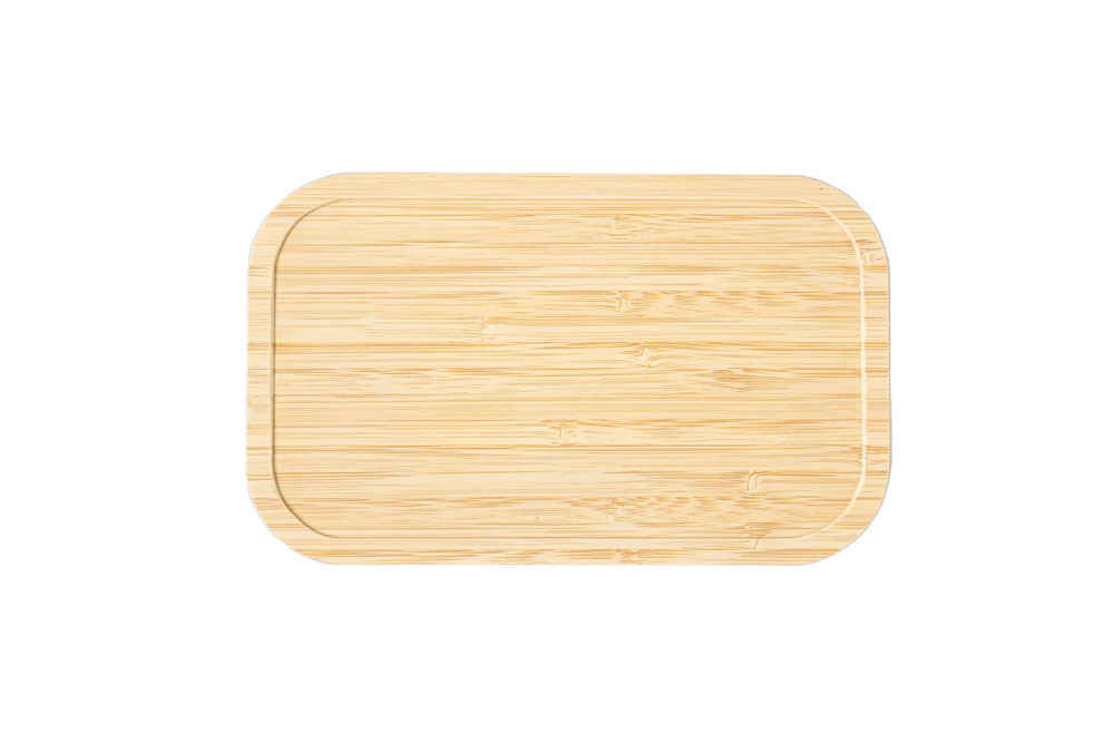 Couvercle en bambou pour boîte-repas en fer blanc – pièce de rechange écologique en bois de hêtre de haute qualité