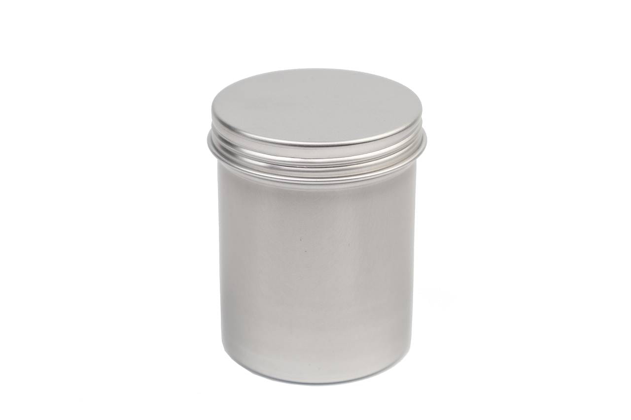 Boîte en aluminium ronde de 250 ml