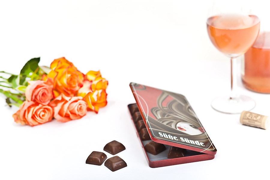 Boite chocolat metal edition Douceur Coupable