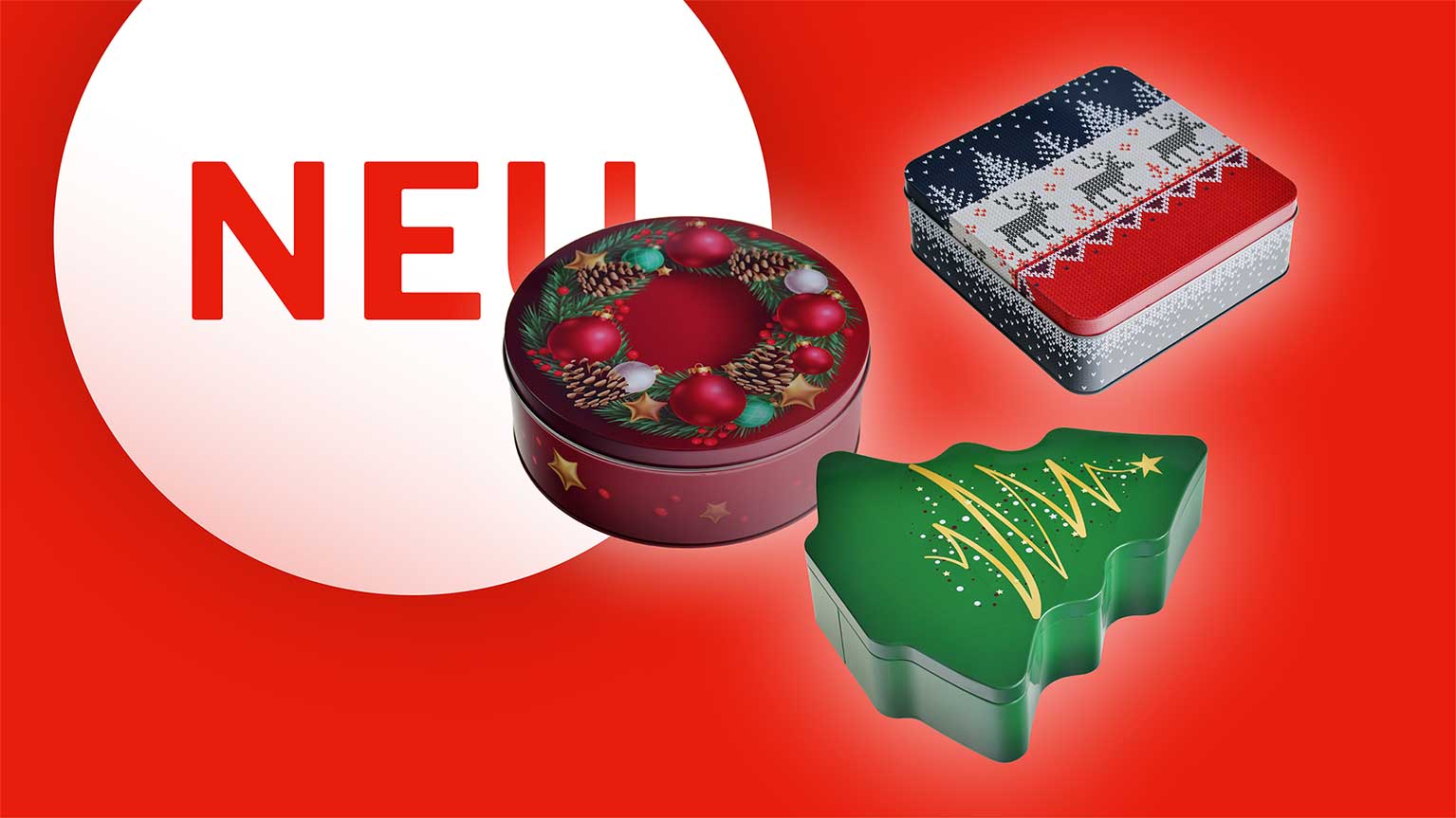 Boîte cadeau métallique luxe