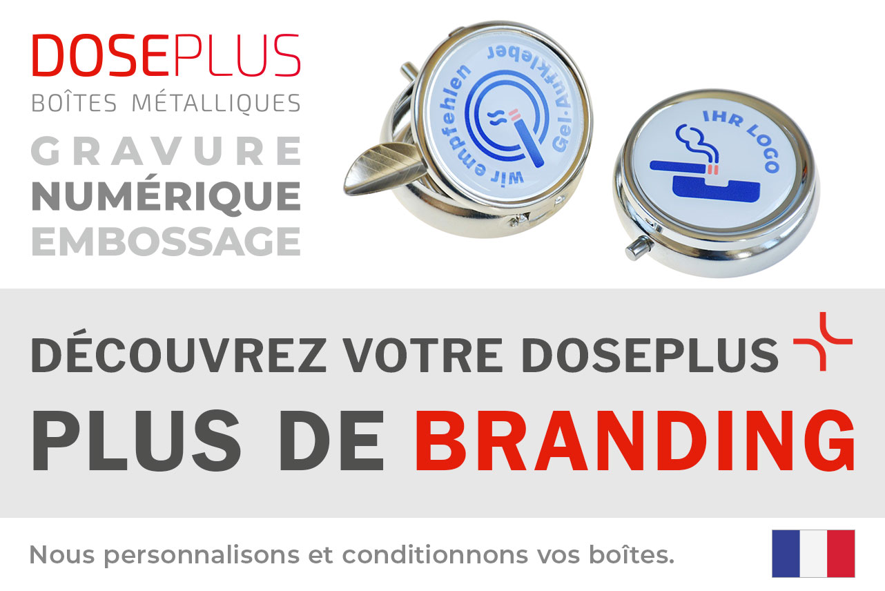 Autocollant gaufre sur boite metallique TA-002