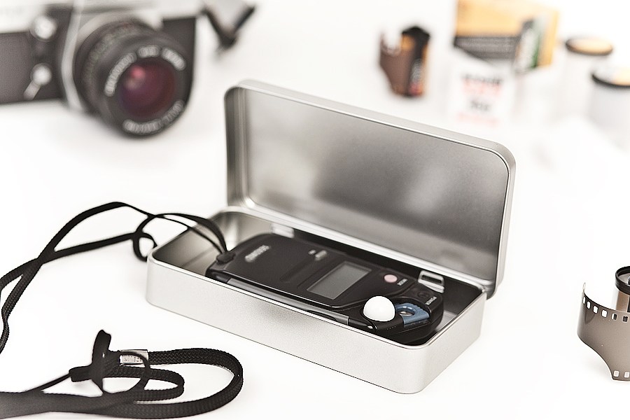 Boite metallique carree emballage cadeau