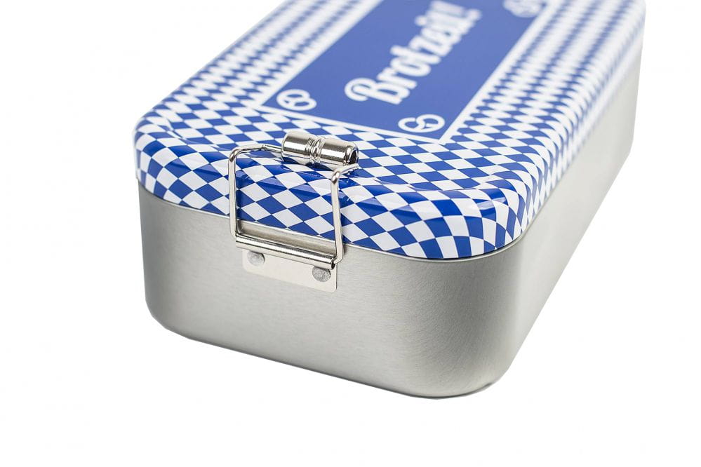 Boite metallique classic baviere design traditionnel