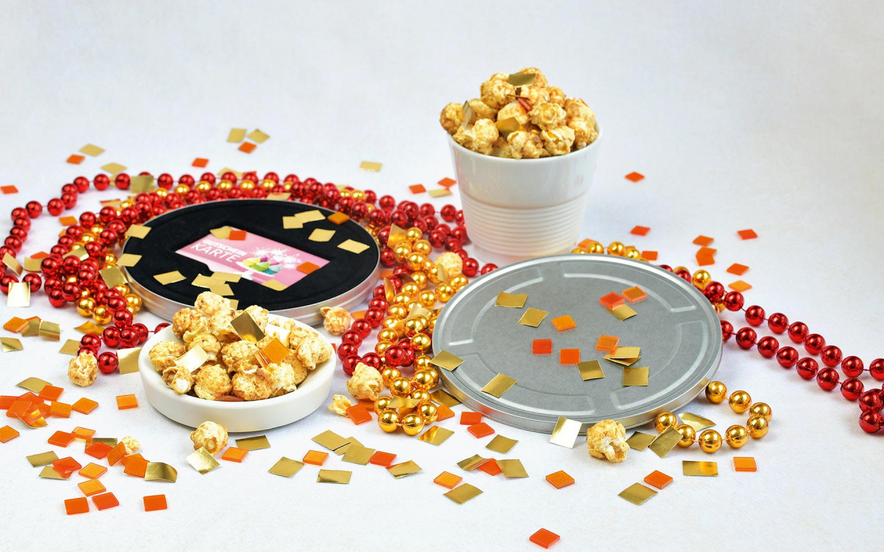 Boite decorative metallique cinema
