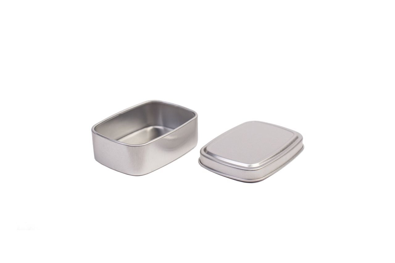 Boîte de savon en aluminium - emballage métallique de qualité