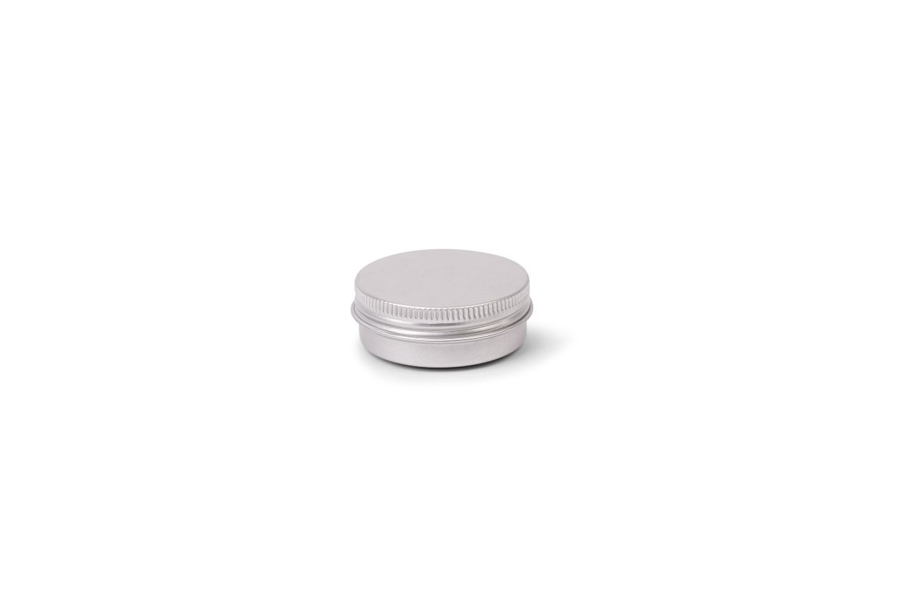 Petite boite metallique aluminium 30ml