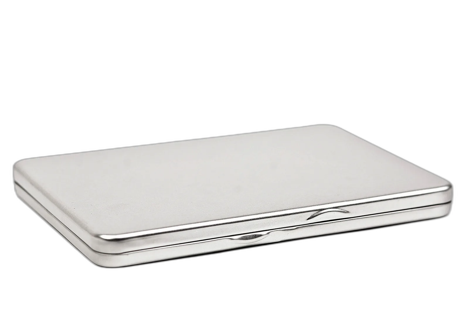 Boite rectangulaire en fer blanc