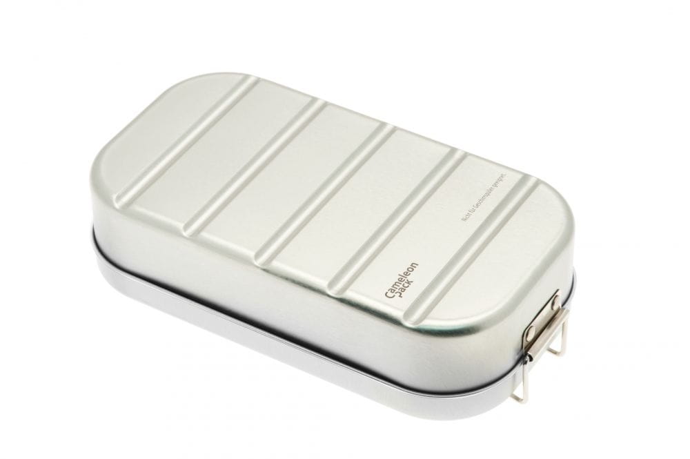 Boite cadeau metallique argent edition elegante