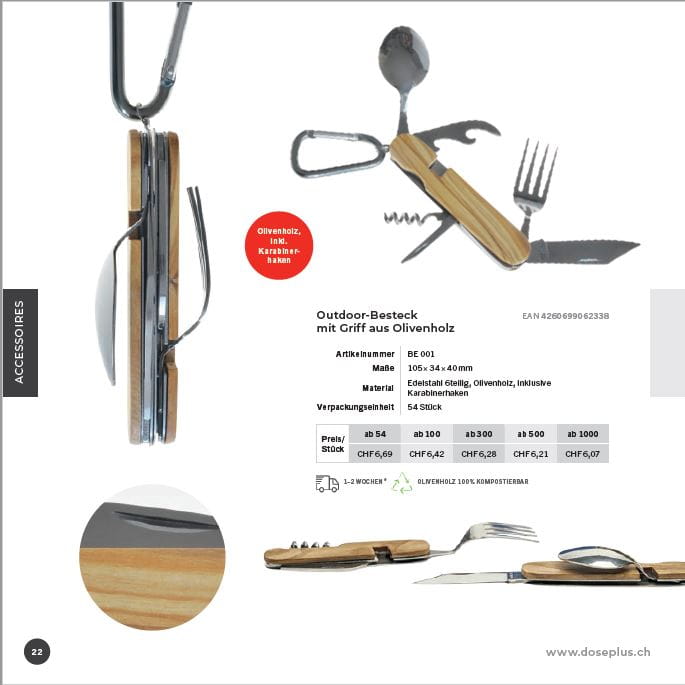 Accessoires pour boites a pain metalliques