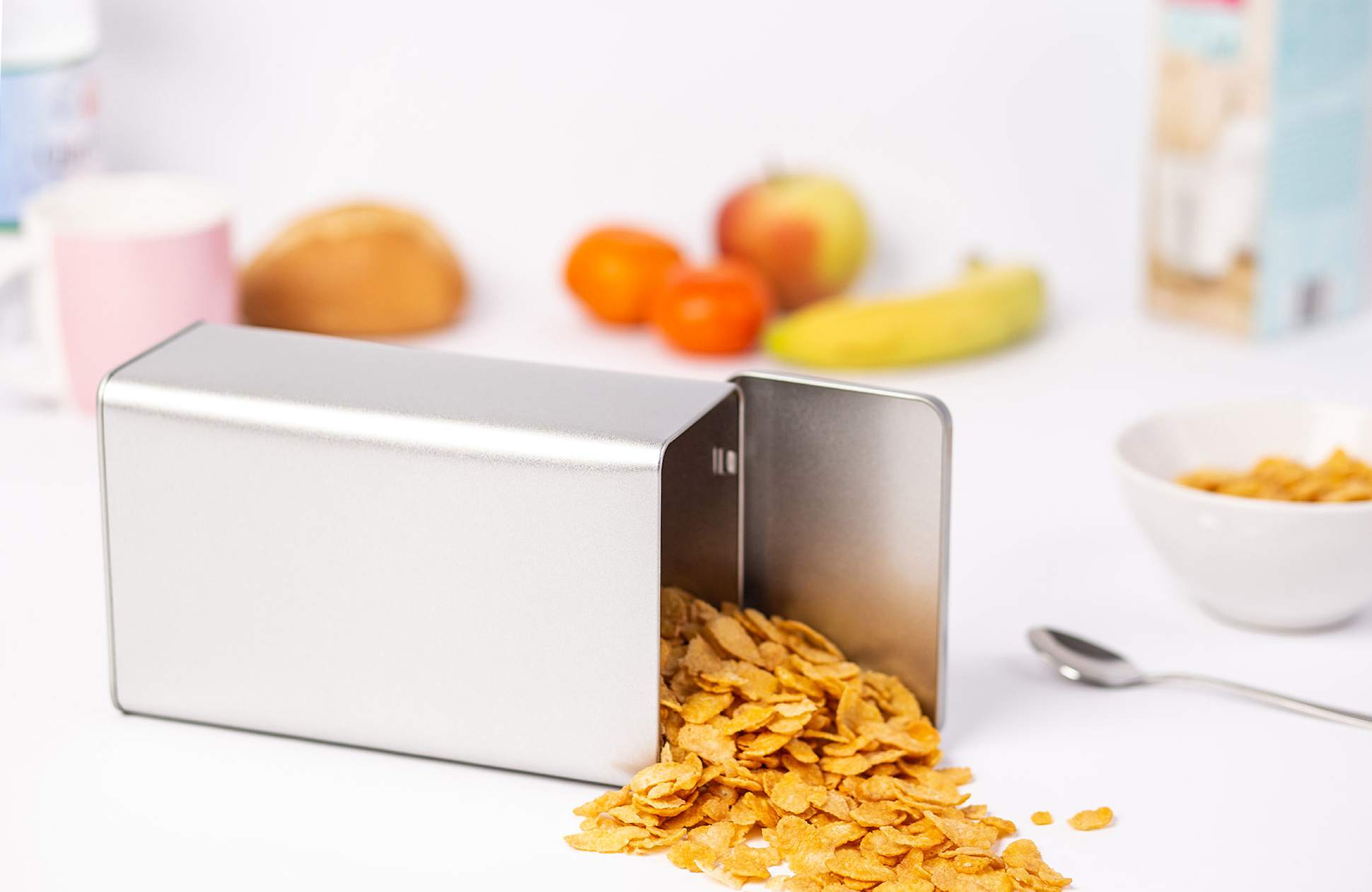 Boite conservation aliments metal