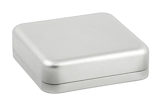 Boite en fer blanc carrée