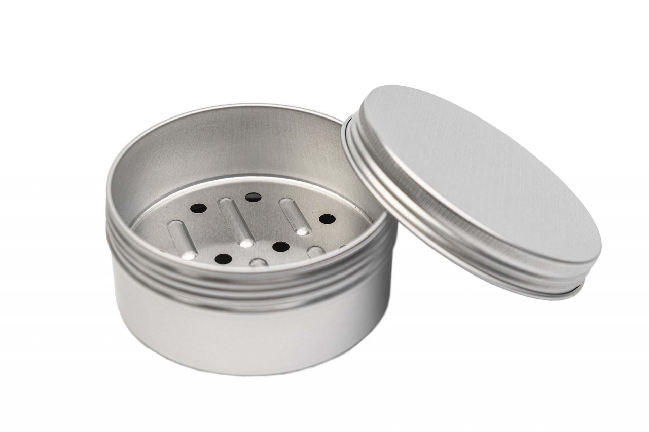 Savonnière aluminium elegante metallique