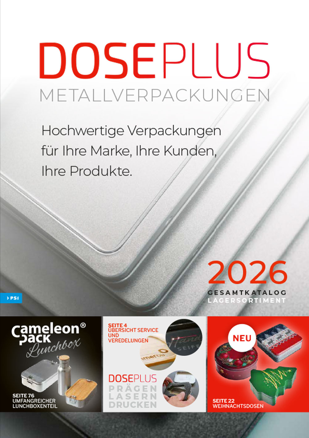 Catalogue de boîtes en fer-blanc