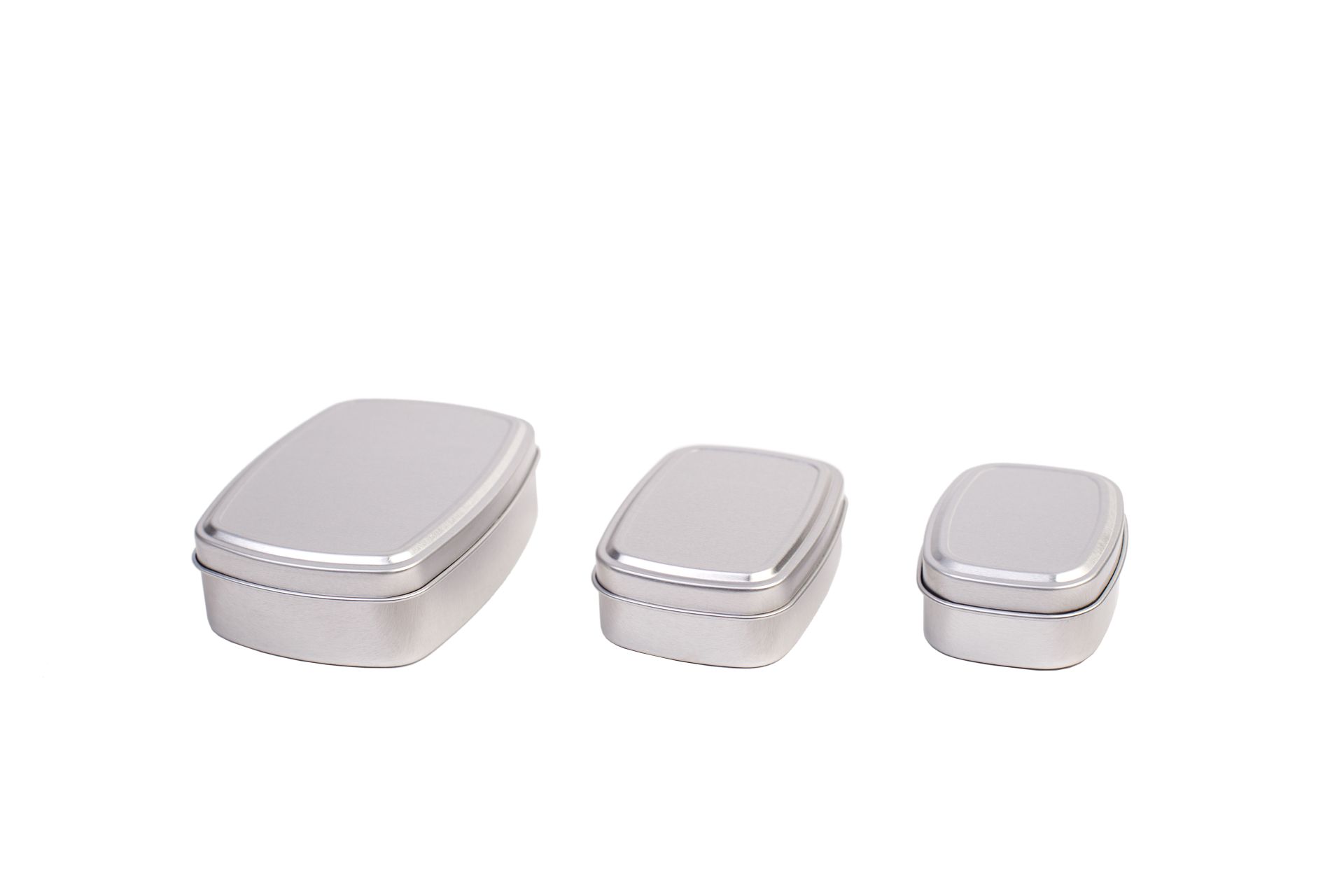 Boîte métallique ronde pour savon, emballage élégant et durable