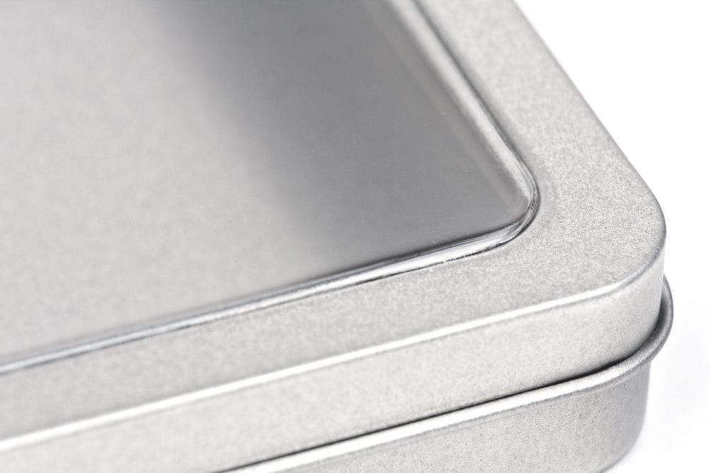 Boite metallique A6 Maxi avec fenetre de visualisation