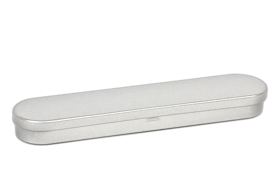 Boîte à stylos en métal
