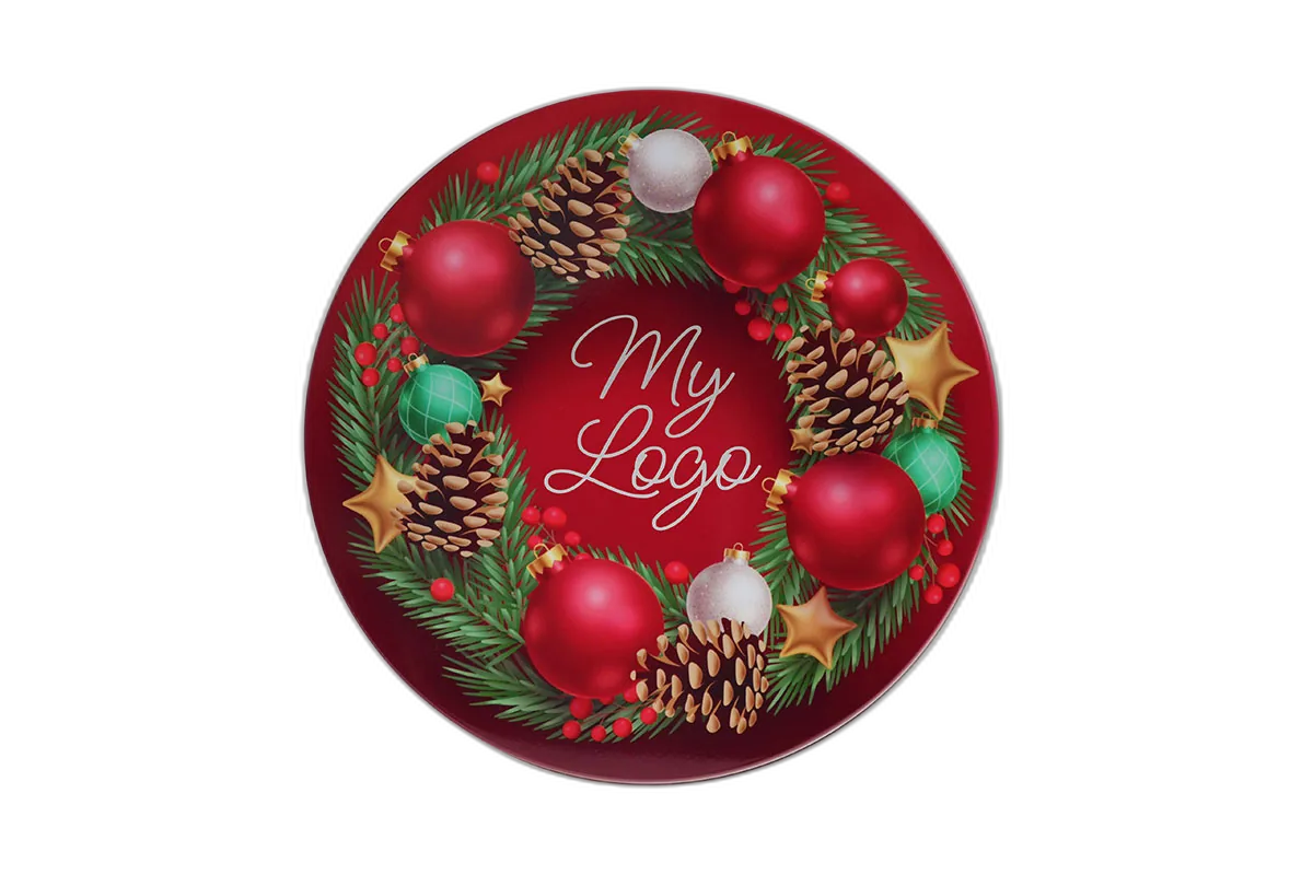 Boîte sapin de Noël personnalisable