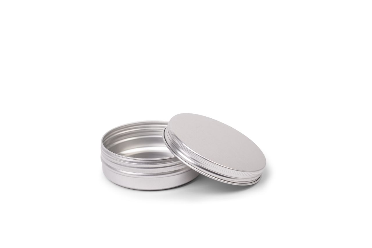 Boite creme 125ml en aluminium metallique