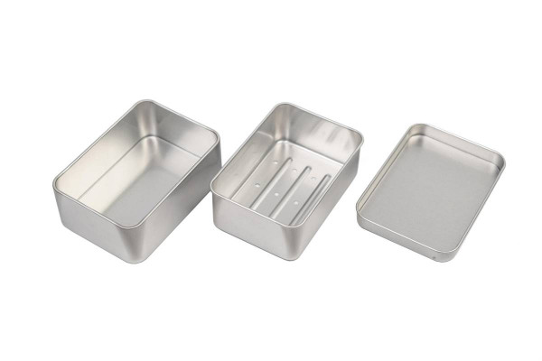 Porte-savon en aluminium